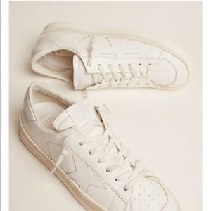 Golden Goose white Stardan sneakers w/ box-size 38